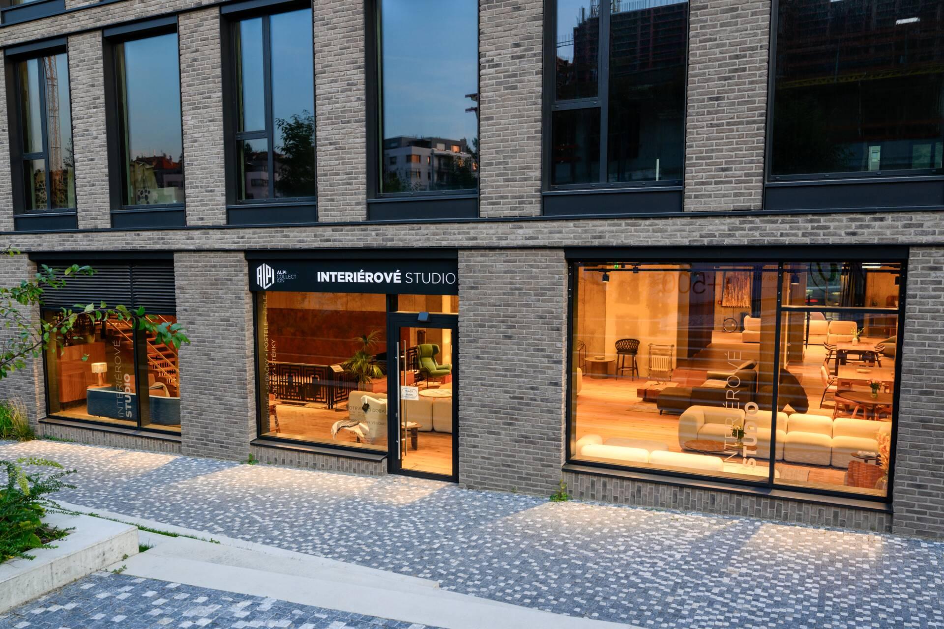 Nový showroom ALPI Home v budově Metalica